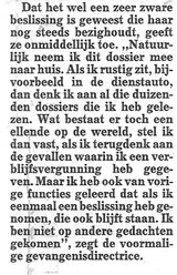 Beeldvergroting: (Minister Verdonk, vandaag in De Telegraaf)