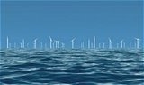 Beeldvergroting: Windmolens in zee